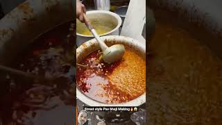 Street styel pav bhaji from india makingshortvideo [upl. by Tirrell]