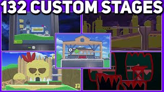 132 HighEffort Custom Stages  Smash Ultimate [upl. by Barra]