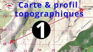 Carte et profil topographiques pour tous niveaux confondus collégiales universitaires [upl. by Magdalena305]