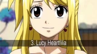 Los mejores personajes femeninos FAIRY TAIL [upl. by Inaleon]