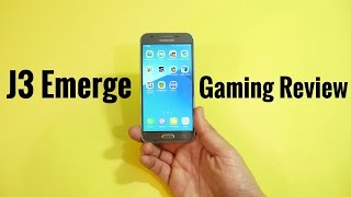 Samsung Galaxy J3 Emerge Gaming Review [upl. by Osber229]