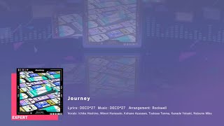 Playing Journey on Expert LV 25 All Perfect [upl. by Hanleigh]