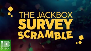 The Jackbox Survey Scramble  Official Trailer ESRB [upl. by Valora]