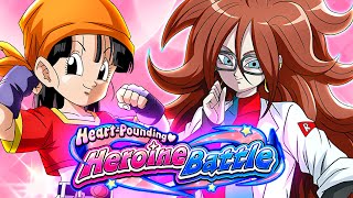 BRAND NEW CHALLENGE Heart Pounding Heroine Battle Stage 1 Pan 4 Peppy Gals  DBZ Dokkan Battle [upl. by Naynek]