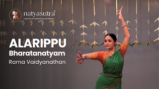 Rama Vaidyanathan Alarippu Performance  Bharatanatyam Dance Showcase 2024 [upl. by Yruama810]