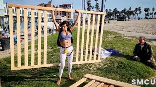 Daisy the Venice Healer Builds Her Sixth Tiny Home on Venice Beach for Yoga and Healing [upl. by Montano]