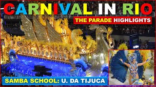 Carnival Parade in Rio 2024  Highlights from Samba School UNIDOS DA TIJUCA  Brazil [upl. by Lyford872]