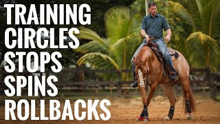 BASIC Training of the Reining Maneuvers amp My FUNDAMENTALS [upl. by Cyrill]