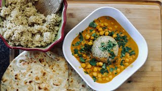 how to make coconut curry chickpeas  meals in 30mins  shorts [upl. by Anikas]