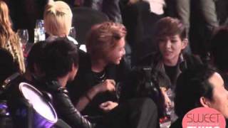 101209 Happy Taemin with his hyungs fancam  GDA [upl. by Stavros]