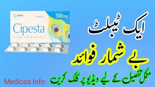 cipesta 500mg tablet uses in urdu  How to use cipesta 500 mg tablet  ciproflixacin 500mg tablet [upl. by Nerol]