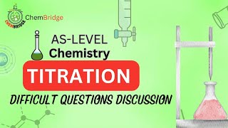 As Level Chemistry Back Titration calculation Difficult Example [upl. by Anerbes]