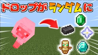 【マイクラ統合版BE】ドロップがバグった世界！？ランダムドロップアドオン！【アドオン】【ゆっくり実況】 [upl. by Racklin]