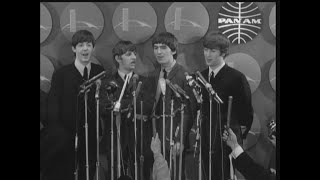 Beatles visit USA 7th February 1964 [upl. by Navillus]