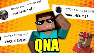 FACE REVEAL HOW MUCH I EARN AdiSpot QNA 500k Special [upl. by Airelav]