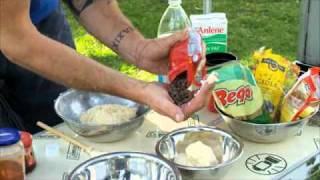 Cooking Recipe  CAMP SCONES [upl. by Reinar]