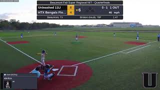 Unleashed 11U  HTX Bengals Flores 20241110 [upl. by Notnyw]