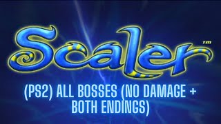 Scaler PS2 All Bosses No Damage  Both Endings [upl. by Nedearb98]