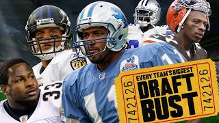 Every NFL Teams WORST Draft Bust  NFL Full Documentary [upl. by Haliehs600]