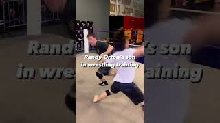 Throwback to the time I went viral as “Randy Orton’s Son” 😂 shorts prowrestling randyorton [upl. by Ahsikan940]