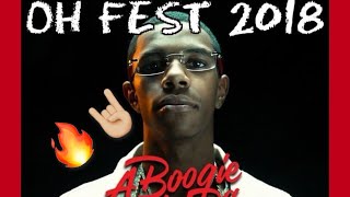 A Boogie Wit Da Hoodie Oneonta “Oh Fest” 2018 Concert [upl. by Matthaus]