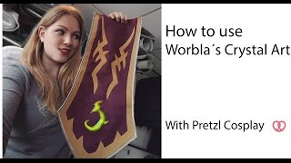 How to use Worblas Crystal Art  Cosplay tutorial [upl. by Ivanah484]