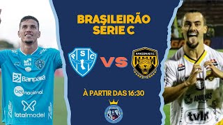 PAYSANDU X AMAZONAS  AO VIVO BRASILEIRÃO SÉRIE C 2023 [upl. by Notled884]