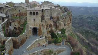 Bellezze DItalia Civita di Bagnoregio 4k [upl. by Aeli]