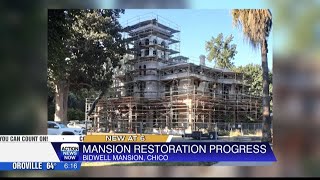 Chicos Bidwell Mansion restoration progress [upl. by Aicil131]