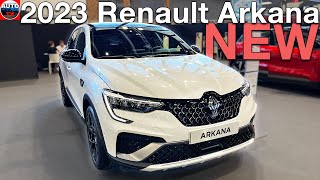 NEW 2023 Renault Arkana Hybrid  Overview WALKAROUND exterior and Interior [upl. by Anec]