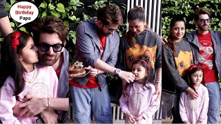 Neil Nitin Mukesh Birthday Celebration With Daughter Nurvi And Wife Rukmini Sahay [upl. by Eyanaj]