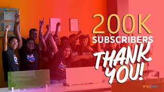 200K Subscribers  Celebrating 200K Subscribers  Meet Simplilearns YouTube Team  Simplilearn [upl. by Vergne]