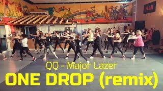 QQ  Major Lazer  ONE DROP Remix  Fit DanceZumba [upl. by Gnouc]