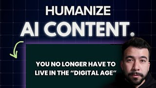 I Found The Secret to Humanizing AI Content  Its Not What You Think [upl. by Mahala414]