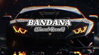 BANDANA  SHUBH SlowedReverb  Mind Relaxing LoFi shubh slowedandreverb lofihiphop [upl. by Yrekaz418]