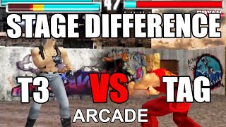 All Tekken 3 Stages to TAG Difference Evolution Arcade [upl. by Nima289]