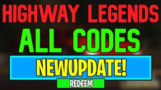 New Highway Legends Codes  Roblox Highway Legends Codes August 2024 [upl. by Ardnaiek]