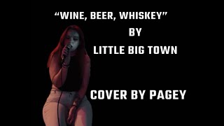 “Wine Beer Whiskey” by Little Big Town 2020 Cover [upl. by Attaynik]