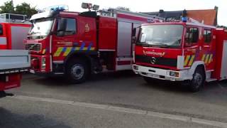 Opendeurdag bij Brandweer van Schoten 30 september 2018 [upl. by Nioe8]