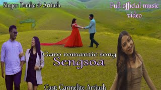 Sengsoa  Full Official Music VideoBenika ft Artiush  Cast Carmelite  Garo love song [upl. by Hurd]