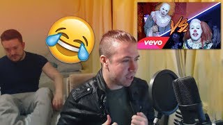 Reacting to YOUR comments on Old Vs New Pennywise IRL Rap Battle [upl. by Landri]