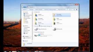 Add folders to Computer in Windows 7 to make it similar to Windows 8 with This PC Tweaker [upl. by Anesor]