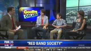 The cast of quotRed Band Societyquot LIVE interview [upl. by Angi]