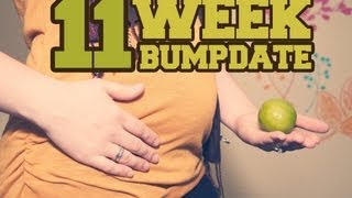 11 WEEK BUMPDATE  Pregnant After Stillbirth  The Bumps Along the Way [upl. by Dotty]