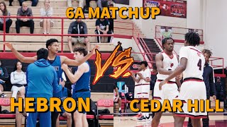 Texas Highschool Basketball  6A Matchup Cedar Hill vs Hebron 👀🔥 viral basketball trending [upl. by Sallyann]