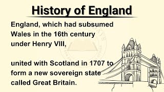 History of UK  Improve Your English  Graded Reader  Learn English Through Story [upl. by Etnoled608]