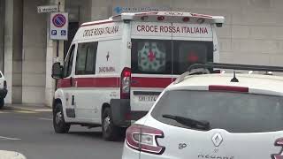 VERY RARE Ambulanza 1163 Croce Rossa Diano Marina in emergenza [upl. by Philip]