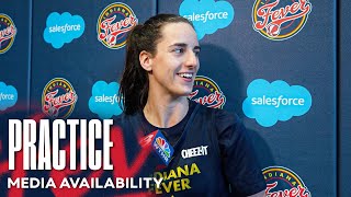 Indiana Fever Media Availability  July 30 2024 [upl. by Adnohryt780]