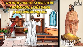 Un inolvidable servicio de adoración Jesús sana a un endemoniado [upl. by Hogle]