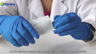 SARSCoV2 rapid antigen test kit operation video [upl. by Hafinah]